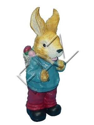 Design Hase Figur Garten Statue Skulptur Figuren Skulpturen Dekoration Neu c287