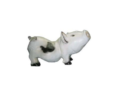 Mast Schwein Bauernhof Dekoration Garten Figuren Statue Tier Wurst Statuen 24cm