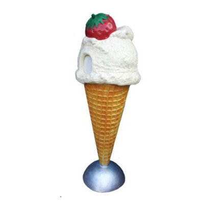 Ice Cream Figur Statue Aufsteller Eisdiele Hase Gastronomie Statuen 170cm Neu