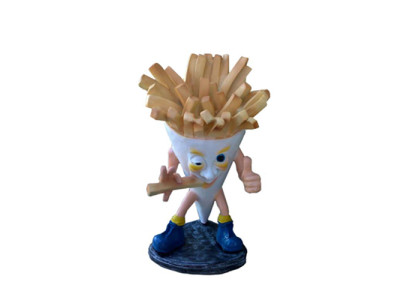 Pommes Fast Food Skulptur Dekoration Figuren 85cm Neu Gastronomie Aufsteller