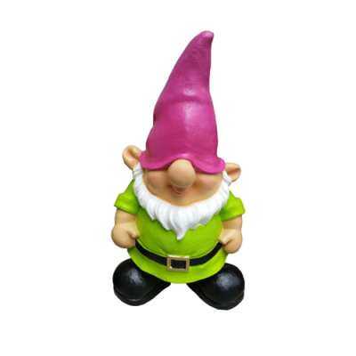 Garten Gnom 80cm Garten Dekoration Figuren Statuen Figur Hand bemalt Neu