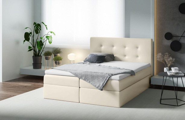 Boxspring Bett Doppel Hotel Möbel Betten Schlafzimmer Einrichtung big 200x200