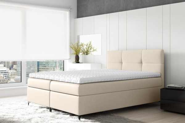 Luxus Möbel Doppel Hotel Bett Schlafzimmer Betten Boxspringbett Polsterbett Neu
