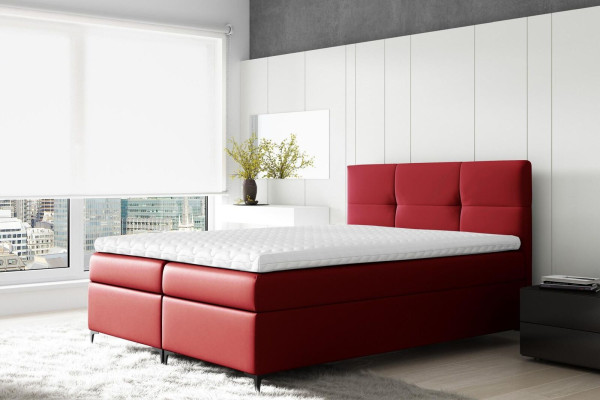 Luxus Möbel Doppel Hotel Bett Schlafzimmer Betten Boxspringbett Polsterbett Neu