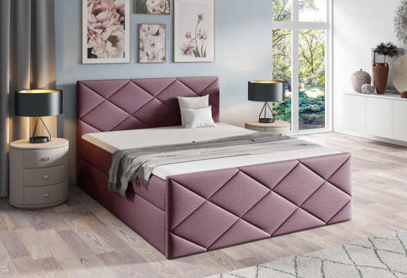 Bett Bettkasten Boxspringbett 180x200 Schlafzimmer Design Doppel Modern