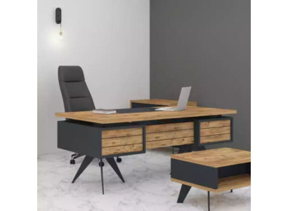 Büromöbel Luxuriöser Eckschreibtisch Arbeitszimmer Tisch Möbel Tische