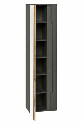Design Badezimmer Möbel Bad 5 tlg. Set Garnitur Schrank Waschbecken Beleuchtung