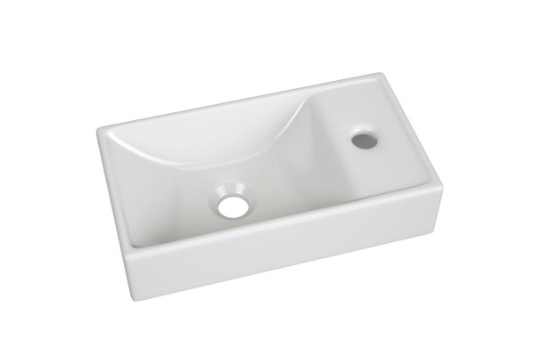 Keramik Waschtisch Waschbecken Aufsatzwaschtisch Weiß Waschbecken Waschtisch