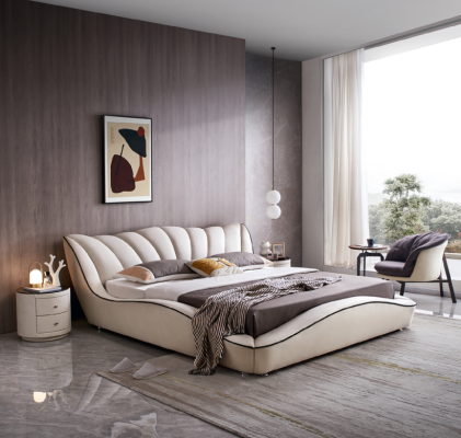 Modern Design Bett Doppel Luxus Modernes Hotel Betten Schlaf Zimmer