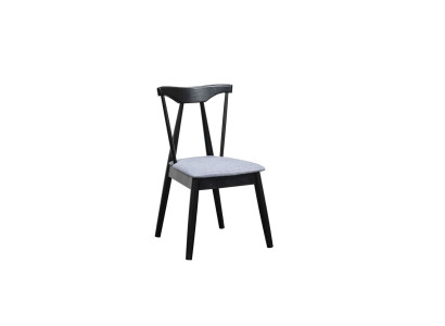 Stuhl 1x Polster Stuhl Fernseh Lounge Club Leder Textil Sitz Sessel Holz Ess Neu