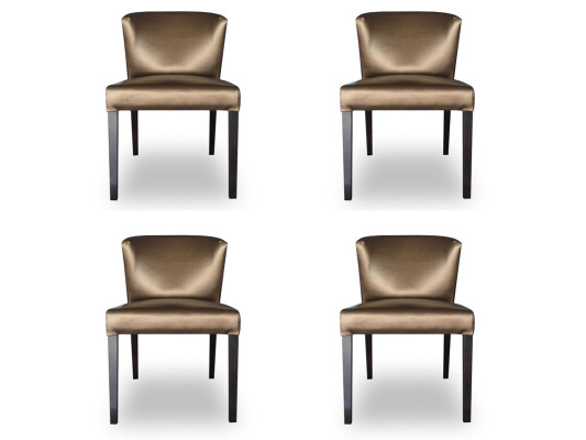4x Stühle Stuhl Polster Design Lehn Garnitur Sessel Komplett Modernes Set Neu