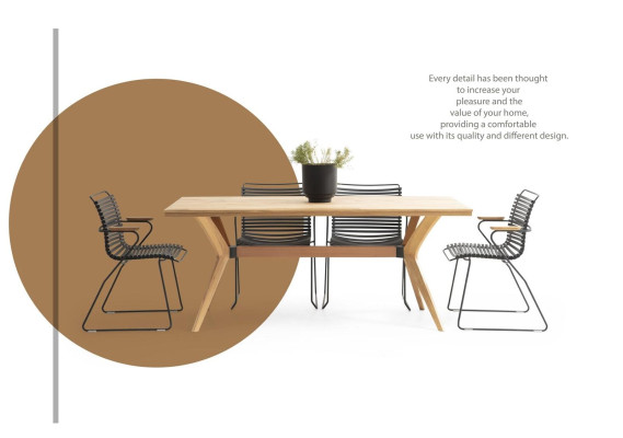 Essgruppe Essecke Esszimmer Esstisch Stühle Set 5tlg Braun Holz Modern