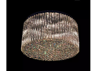 Kronleuchter Deckenleuchter Luxus Gold Deckenlampe Lüster Kristall
