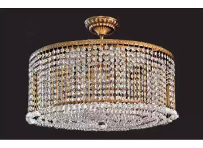 Luster Kronleuchter Deckenlampe Deckenleuchter Gold Luxus Leuchte Lampe