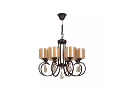 Deckenlampe Wohnzimmer Hängelampe Deckenleuchte Glas Luster Luxus 66x70