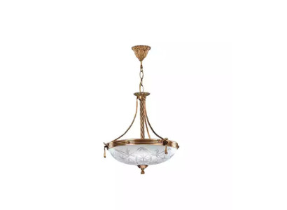 Kronleuchter Deckenlampe Lüster Deckenleuchter Lampe Glas Grau Gold