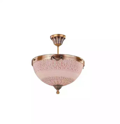 Kronleuchter Deckenlampe Lüster Deckenleuchter Lampe Glas Braun Gold