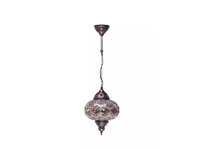 Deckenleuchter Lüster Kronleuchter Deckenlampe Lampen Glas Silber Neu