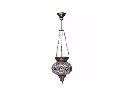 Lampen Deckenleuchter Lüster Kronleuchter Deckenlampe Glas Silber Neu