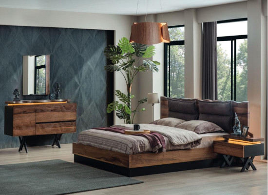  Exklusiver Schminktisch Spiegel Holz Kosmetiktisch Braune Luxus Konsole