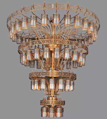 xxl Deckenleuchte Lampe Leuchten Pendel Leuchte Kronleuchter 200x350