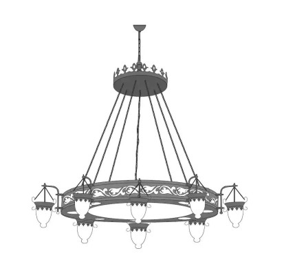 Große Leuchte Lampe Kronleuchter Luxus Lampen xxl deckenleuchte 220x250