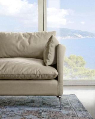 Sofa 3 Sitz Sofas Sitz Design Couch Dreisitzer Luxus Möbel Stil Leder Prianera