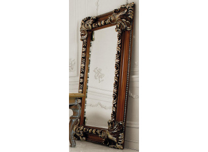 Klassischer Design Spiegel Italienische Wandspiegel Holz Stand Wand Spiegel Neu