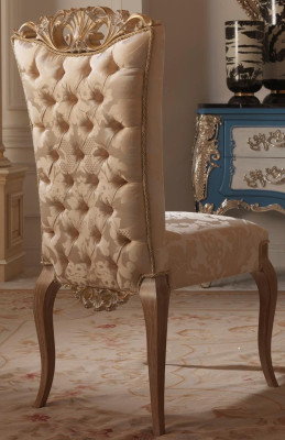 Designer Stuhl Chesterfield Esszimmer Stühle Italienische Möbel Einrichtung 