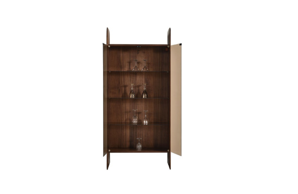 Wohnzimmer Set Besteht aus Vitrine TV Lowboard und TV Rahmen 3tlg. neu