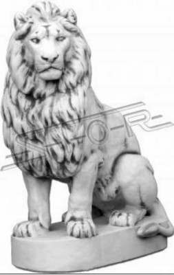 xxl Löwe 135cm Garten Skulptur Statue Statuen Skulpturen Figuren