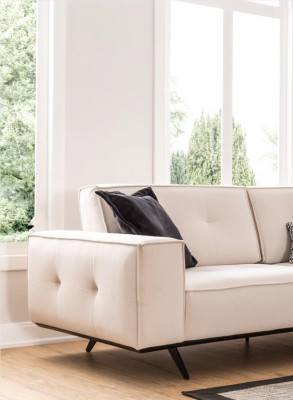 Luxus Couchen Design Couch Sofa Textil Möbel 4tlg. Sofagarnitur Stoff