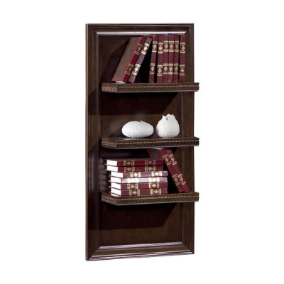 Wohnzimmer XXL Bücherregal Massiv Holz 131cm Ablage Regal Regale CD DVD Bücher 