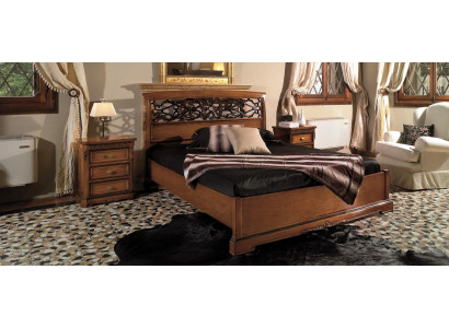 Holz Doppelbett Betten Massivholz Schlafzimmer Möbel Vaccari cav giovanni Bett