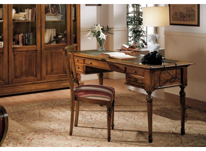 Tisch Sekretär Schreibtisch Schreibtische Italienische Möbel Büro Holz Tische