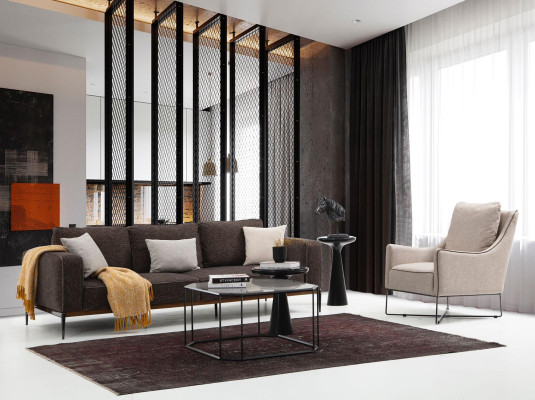 Sofagarnitur 221 Sitzer Sofa Garnitur Beige Sofas Sessel Modern Set