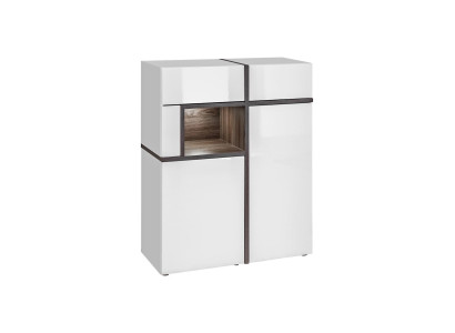Modern Schrank Designer Möbel Weiß Luxus Wohnzimmer Möbel Holz Neu