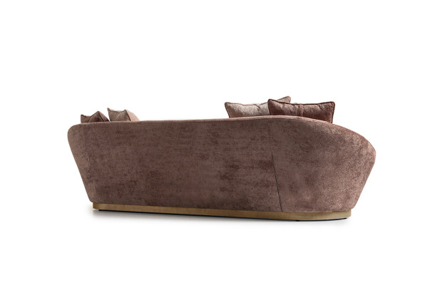 Couchgarnitur Sofagarnitur Stoffsofa Dreisitzer Sessel Beige Couch Set