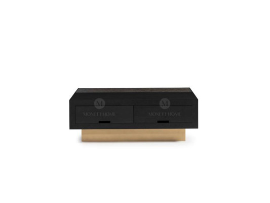 Couchtisch Beistelltisch Kaffeetisch Sofatisch Schwarz Tisch Metall