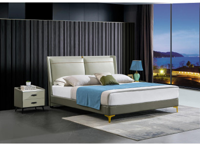 Doppelbett Luxus Möbel Betten Schlafzimmer Doppel Bett Beige Hotel