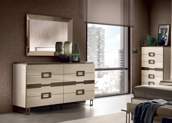 Design Kommode Möbel Sideboard Klassisch Wohnzimmer Holz Modern Luxus Italien