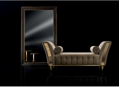 Lounge Sofa Wohnzimmer Stoff Couchen Chaiselounge Sitzpolster arredoclassic
