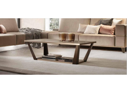 Couchtisch Tisch Polster Design Glastisch Beistell Holz Sofa Couch Braun Tische