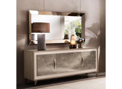Wandspiegel Holz Rahmen Goldener Spiegel Wandspiegel Hängespiegel Wohnzimmer Neu