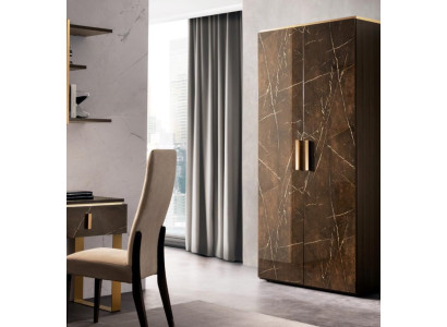 Schränke Garderobe Möbel Design Kleiderschrank Schlafzimmer Holz Schrank Neu