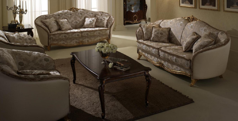 Couchtisch Edler Design Wohnzimmer Barock Rokoko Sofa Couch Tische