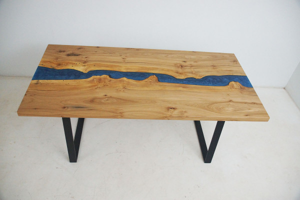 Maßanfertigung Echtes Holz Epoxidharz Tisch Epoxy Fluss Preis 1qm Tische Resin