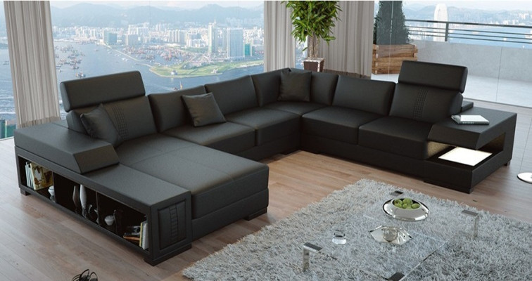 Stilvoll entspannen Das U-förmige Ecksofa für moderne Wohnräume