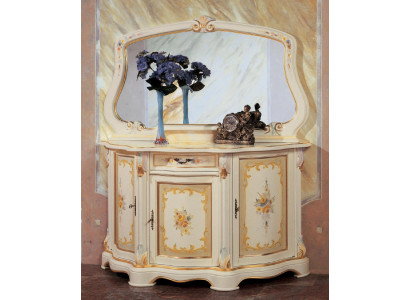 Elegante Stil Möbel Schlafzimmer Kommode Schrank Klassische Anrichte mit Spiegel