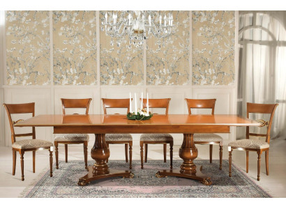 Esstisch Ausziehbar Klassischer Design Tisch Italienische Möbel Tische Holz Ess